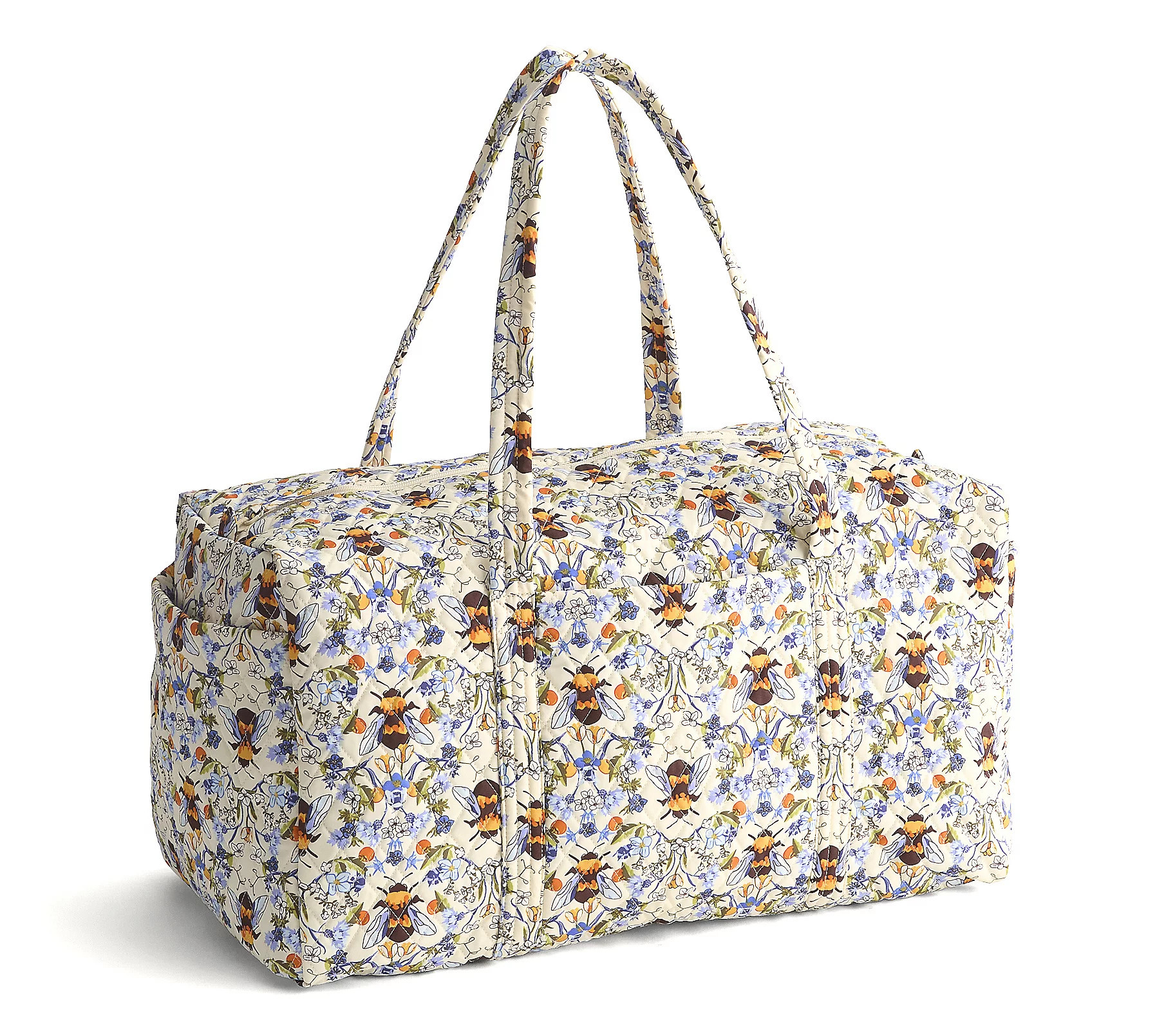 Vera Bradley Large Original Cotton Duffel Bag | QVC