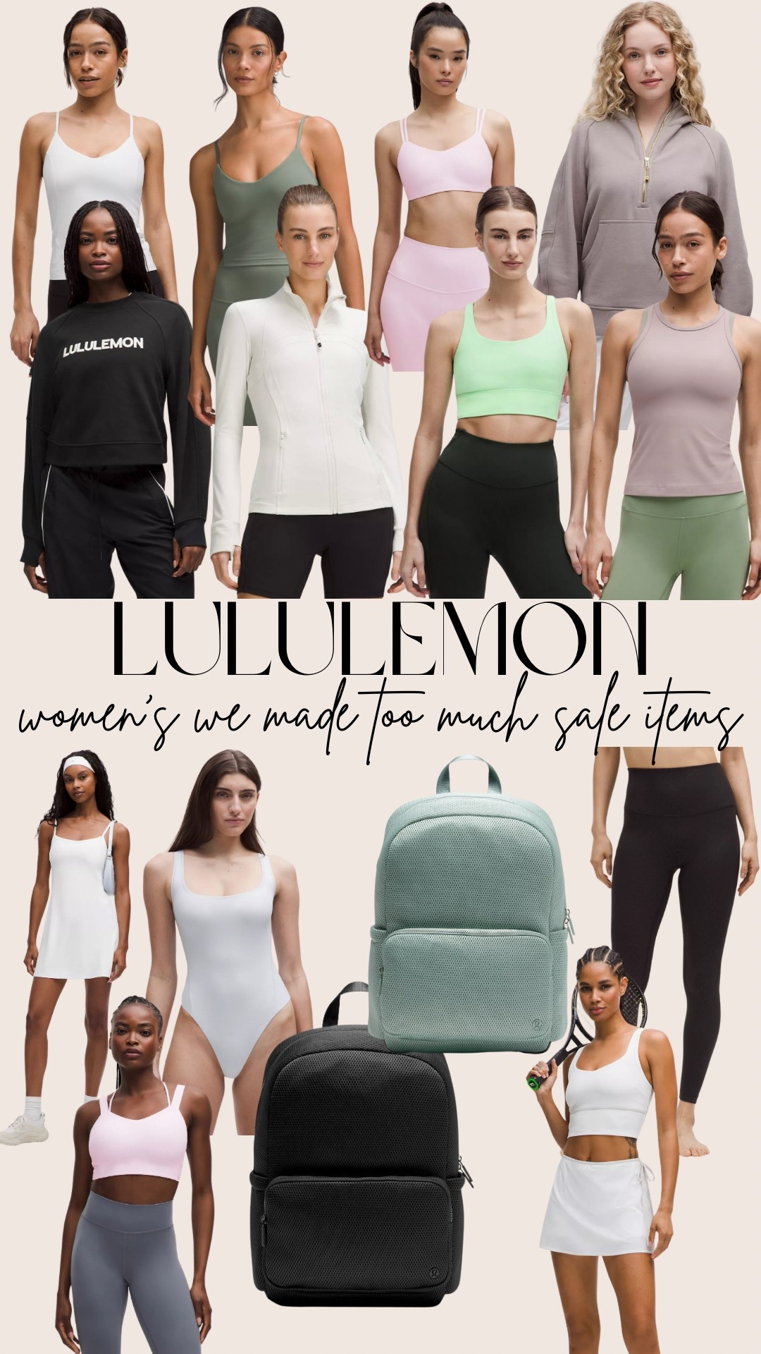 Shop the lululemon sale now! Many good finds, especially the backpack for back to school! 

#LTKStyleTip #LTKSaleAlert #LTKFindsUnder100
