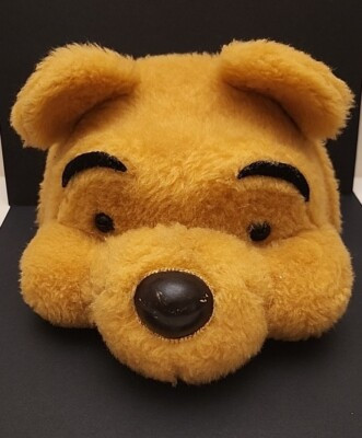 Winnie the Pooh Hat Plush Hat Snapback Cap Fuzzy Disney Vintage  | eBay | eBay US