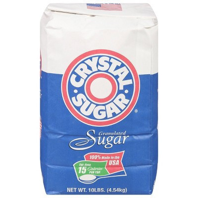 Crystal Granulated 100% Sugar - 10lb | Target