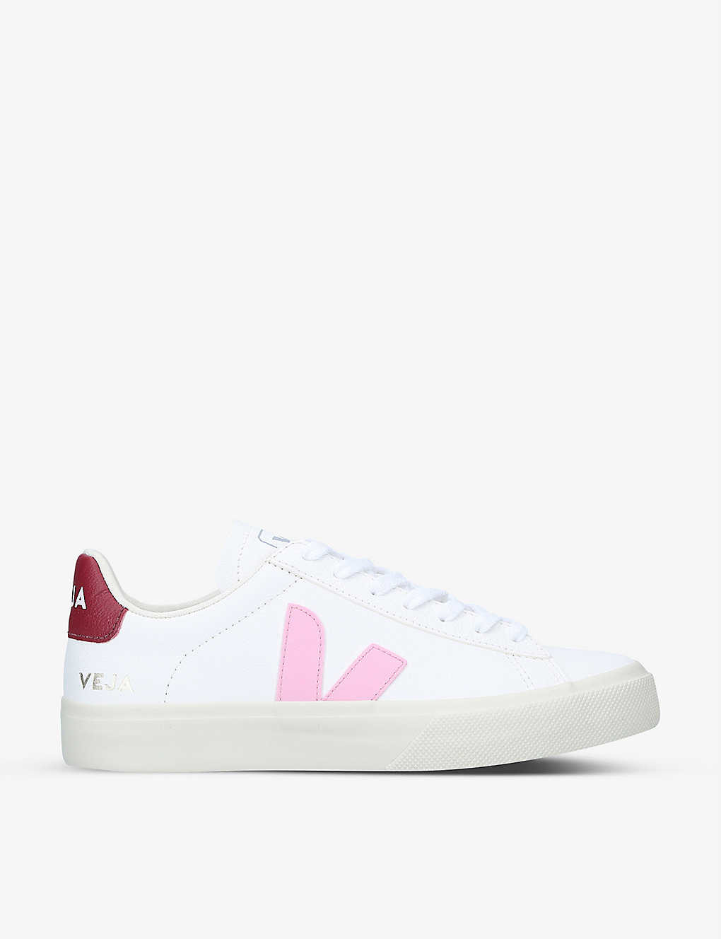 Women's Campo Guimauve Marsala ChromeFree leather low-top trainers | Selfridges
