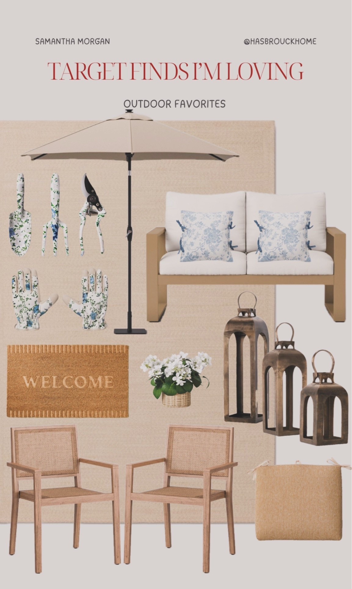 Loving these outdoor finds from target & many are on sale!

#LTKdayinmylife #LTKSaleAlert #LTKHome