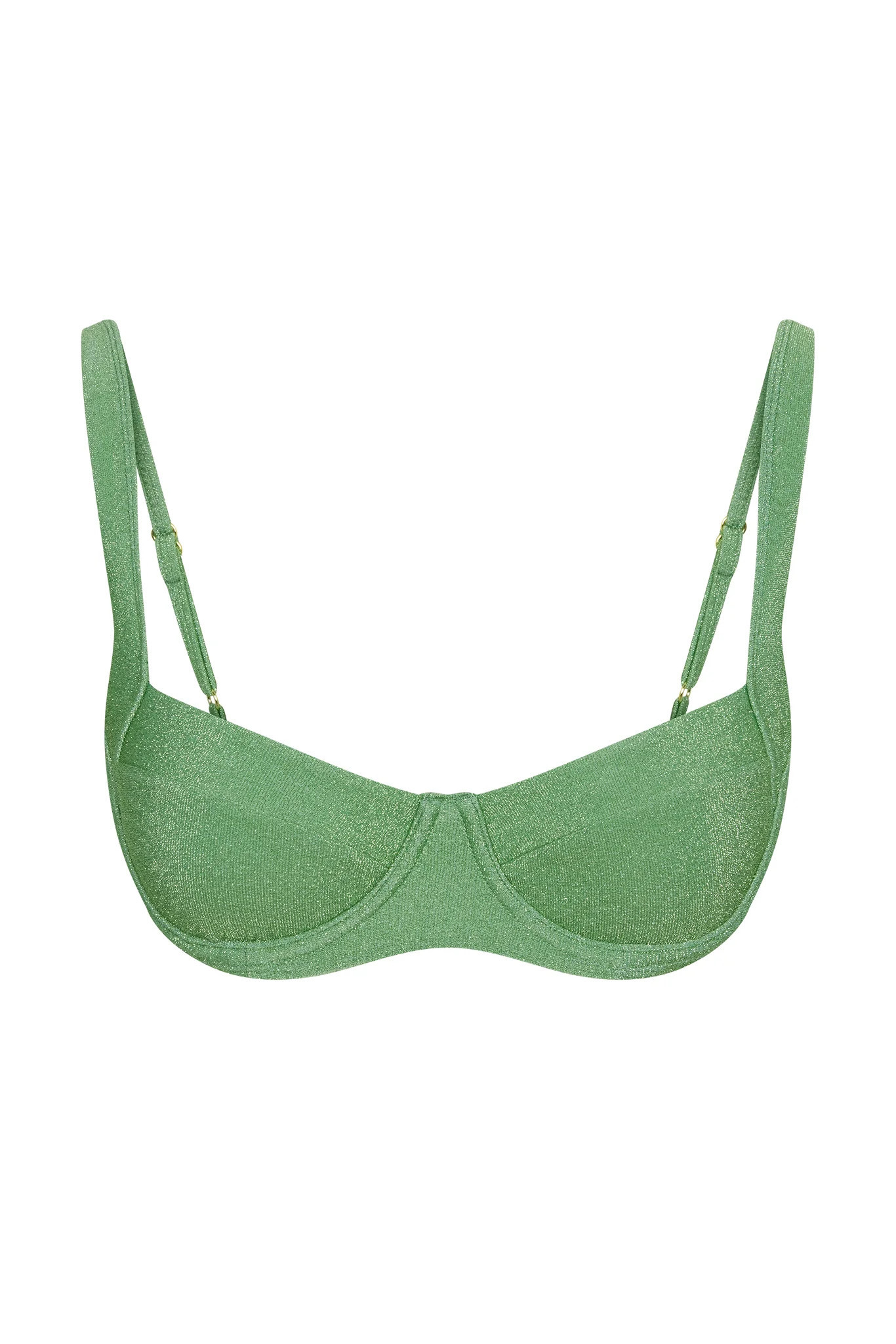 Sorrento Top - Pond Shimmer | Monday Swimwear