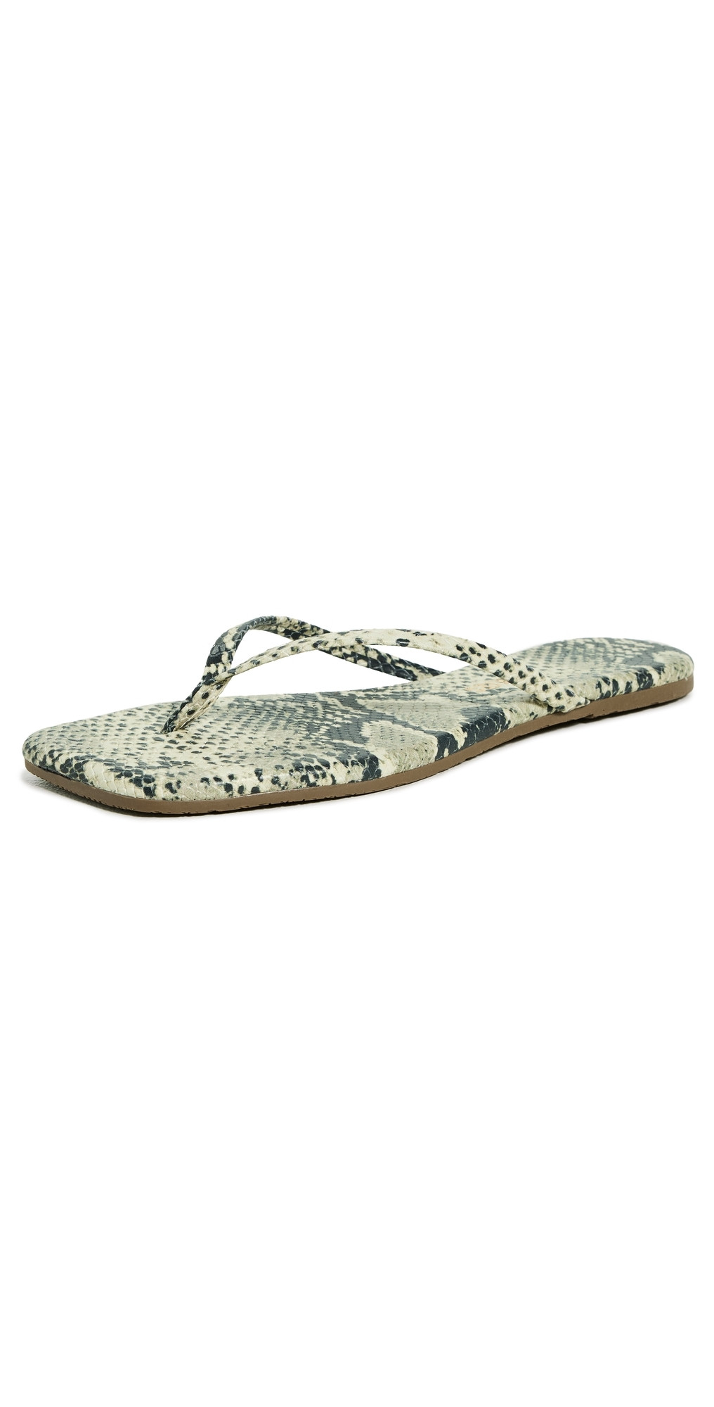 TKEES Square Toe Exotics Sandals Sandsnake 8 | Shopbop