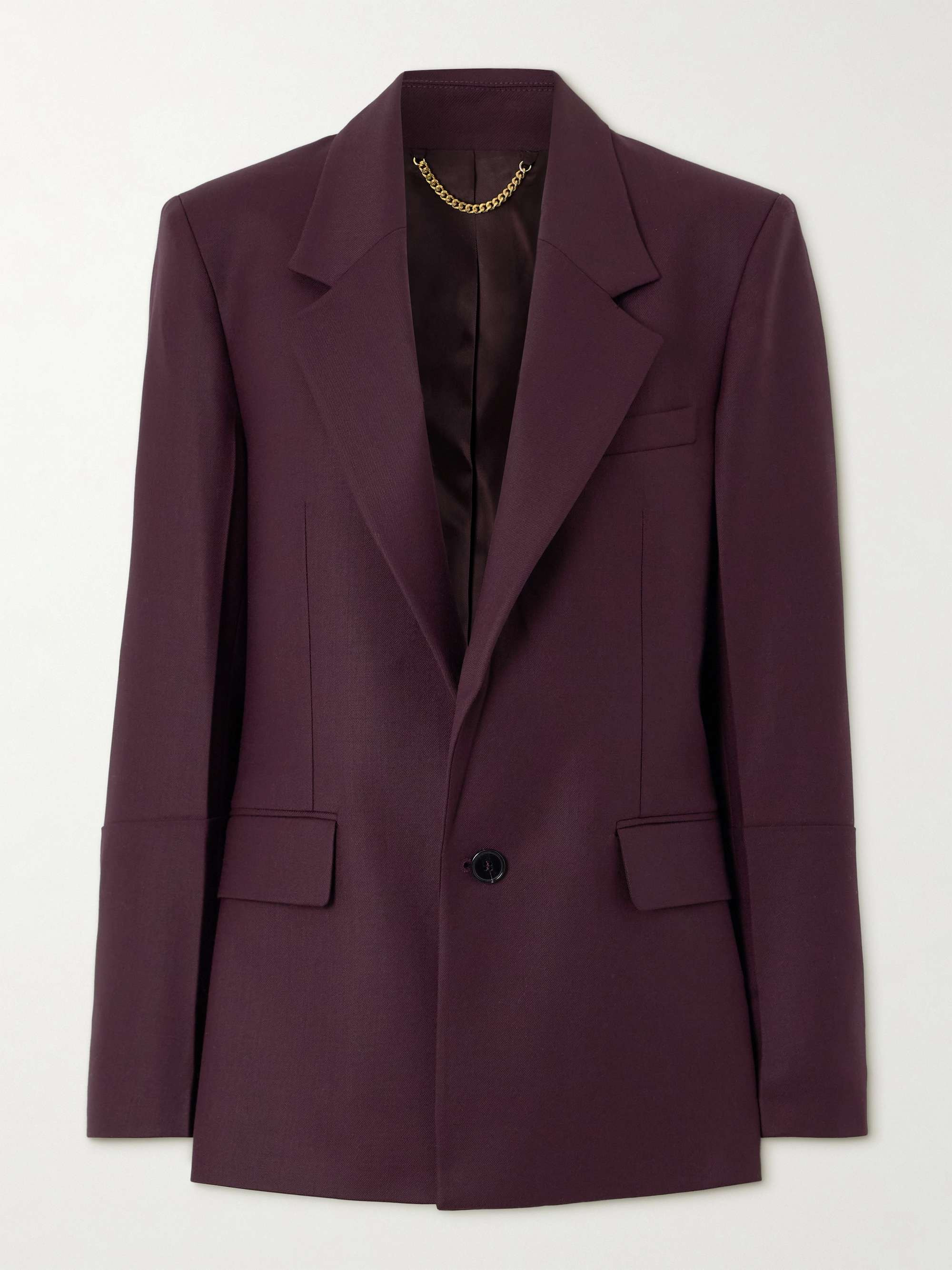 VICTORIA BECKHAMTwill blazer | NET-A-PORTER APAC