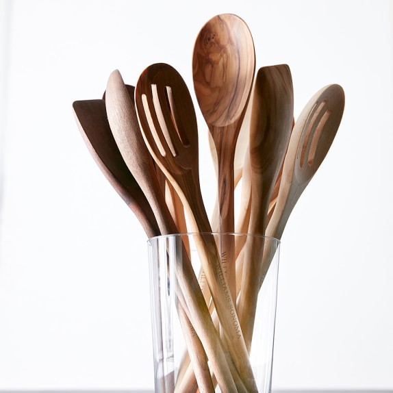 Williams Sonoma Olivewood Spoons, Set of 4 | Williams-Sonoma