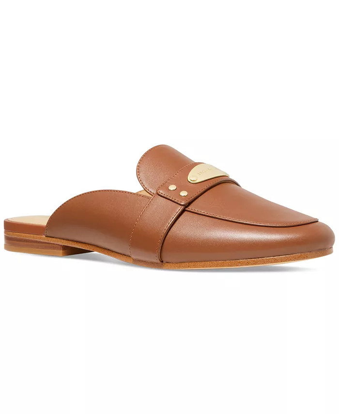 Michael Kors Women's MK Plate Mules & Reviews - Mules & Slides - Shoes - Macy's | Macys (US)