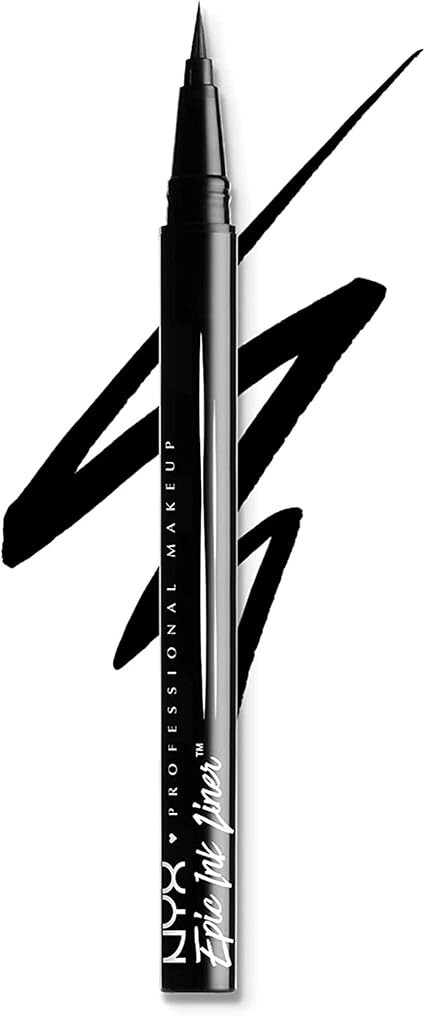 NYX Professional Makeup Epic Ink Liner, Liquid Eyeliner, Long-Lasting & Waterproof, With an Ultra... | Amazon (CA)