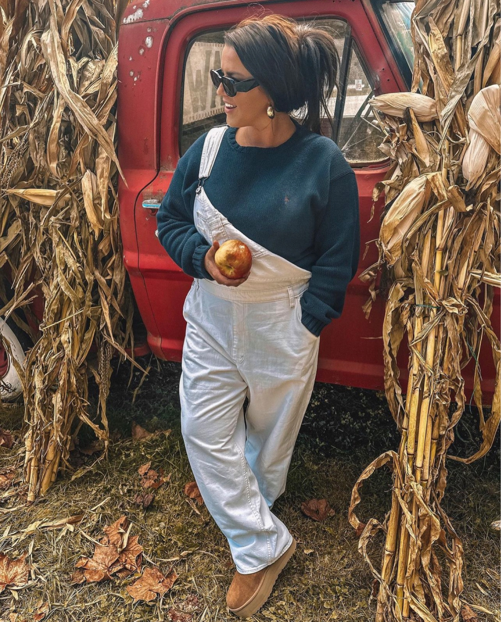 I took an XL in the overalls because I wanted them super oversized. Buying them immediately in the denim color!

The Uggs run TTS.



#LTKSeasonal #LTKfindsunder50 #LTKfindsunder100