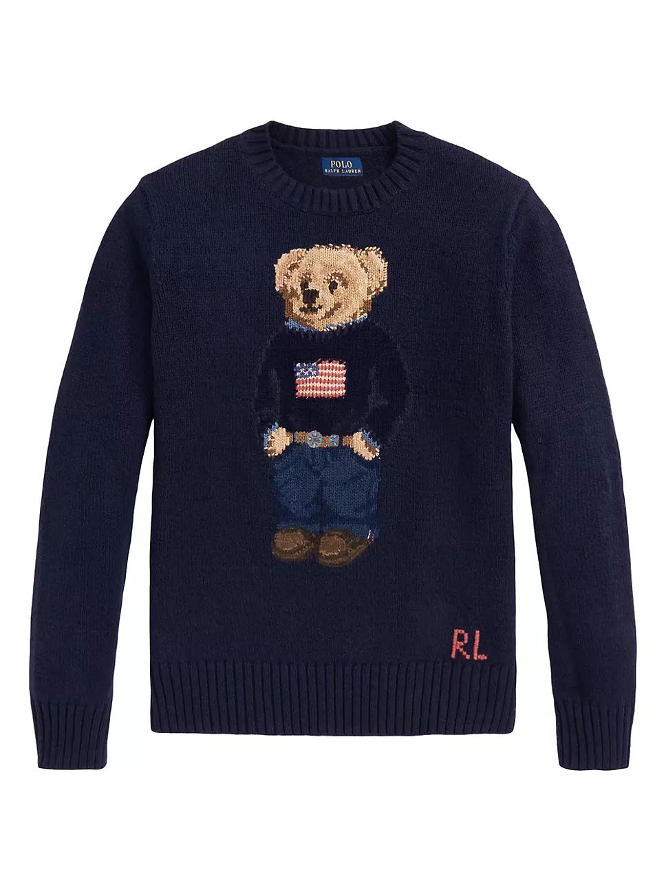Polo Ralph Lauren Knit Bear Sweater | Saks Fifth Avenue