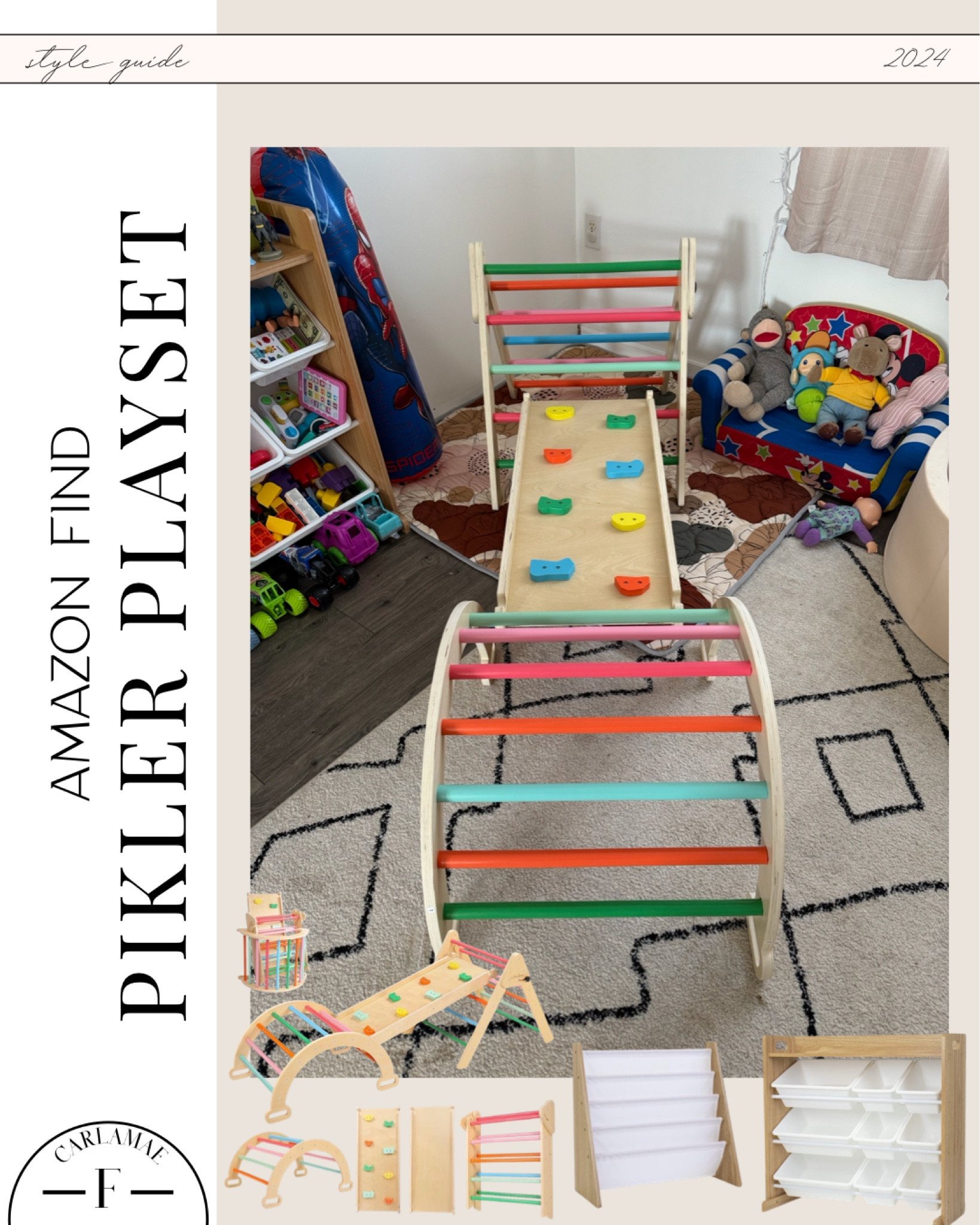 Pikler set - 7 in 1! 

Montessori climbing set, playroom toys, climbing sets, toddler climbing, rock climbing, toddler slide, play set, kids toys, toddler toys 

#LTKBaby #LTKKids #LTKGiftGuide