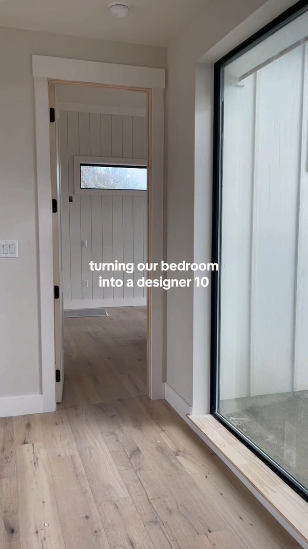 Painting our bedroom wall completely transformed the space—it’s amazing how one…