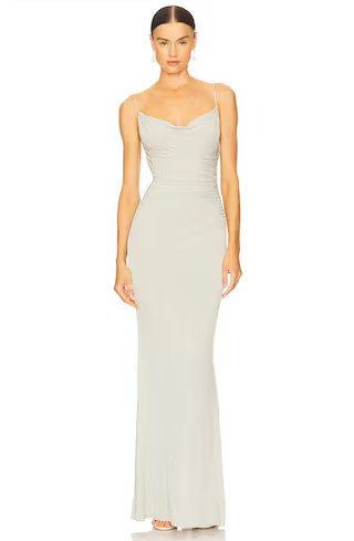 Katie May Surreal Gown in Sage from Revolve.com | Revolve Clothing (Global)