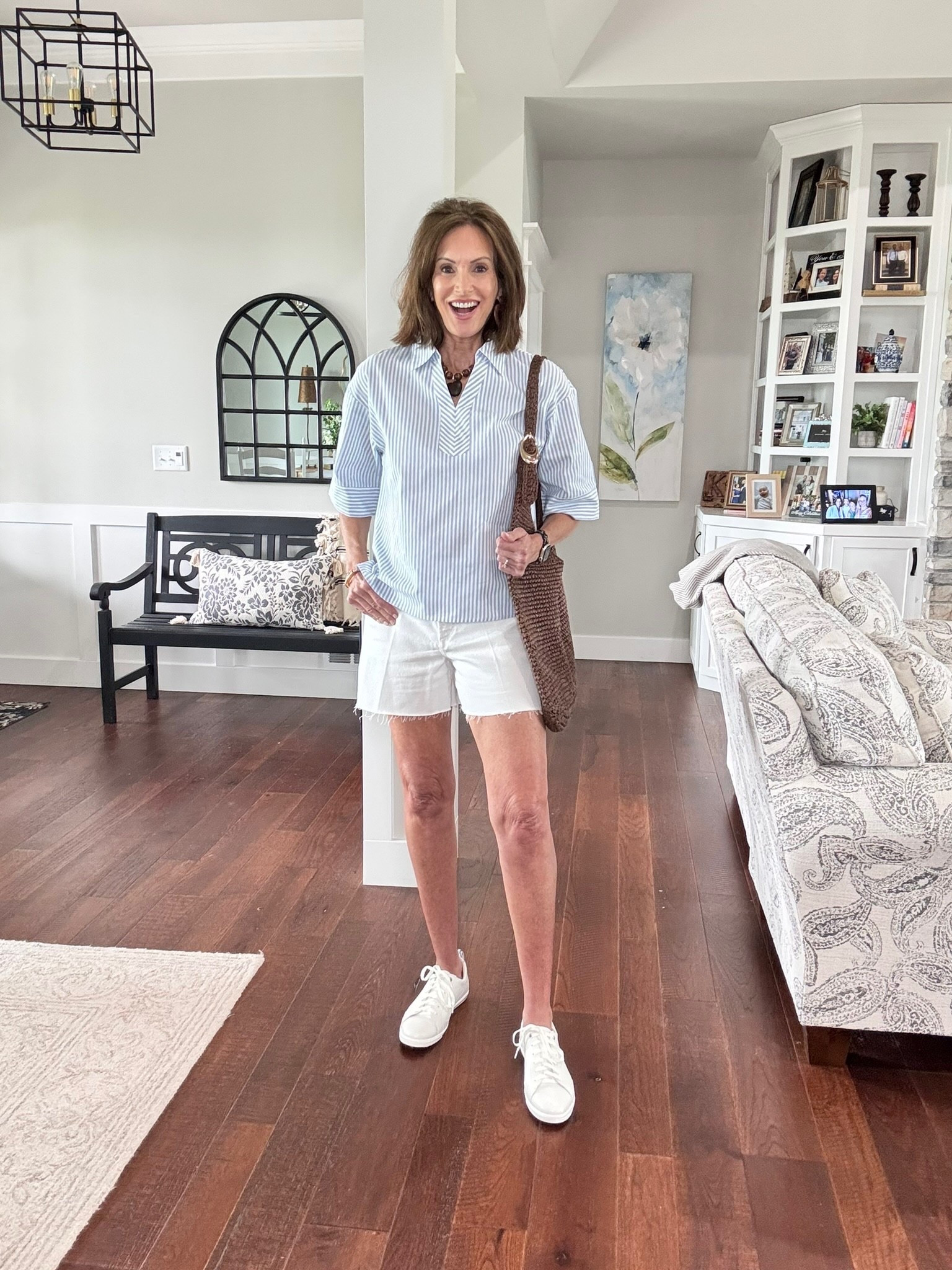 Linen blend top / medium
White denim shorts/ 29

Women’s fashion, outfit inspo, outfit ideas, what to wear for, fashion over 40, fashion over 50, spring outfits, spring style, spring outfit inspo, spring fashion, women’s spring outfit, Vacation outfit, vacation style


#LTKSeasonal #LTKOver40 #LTKootd