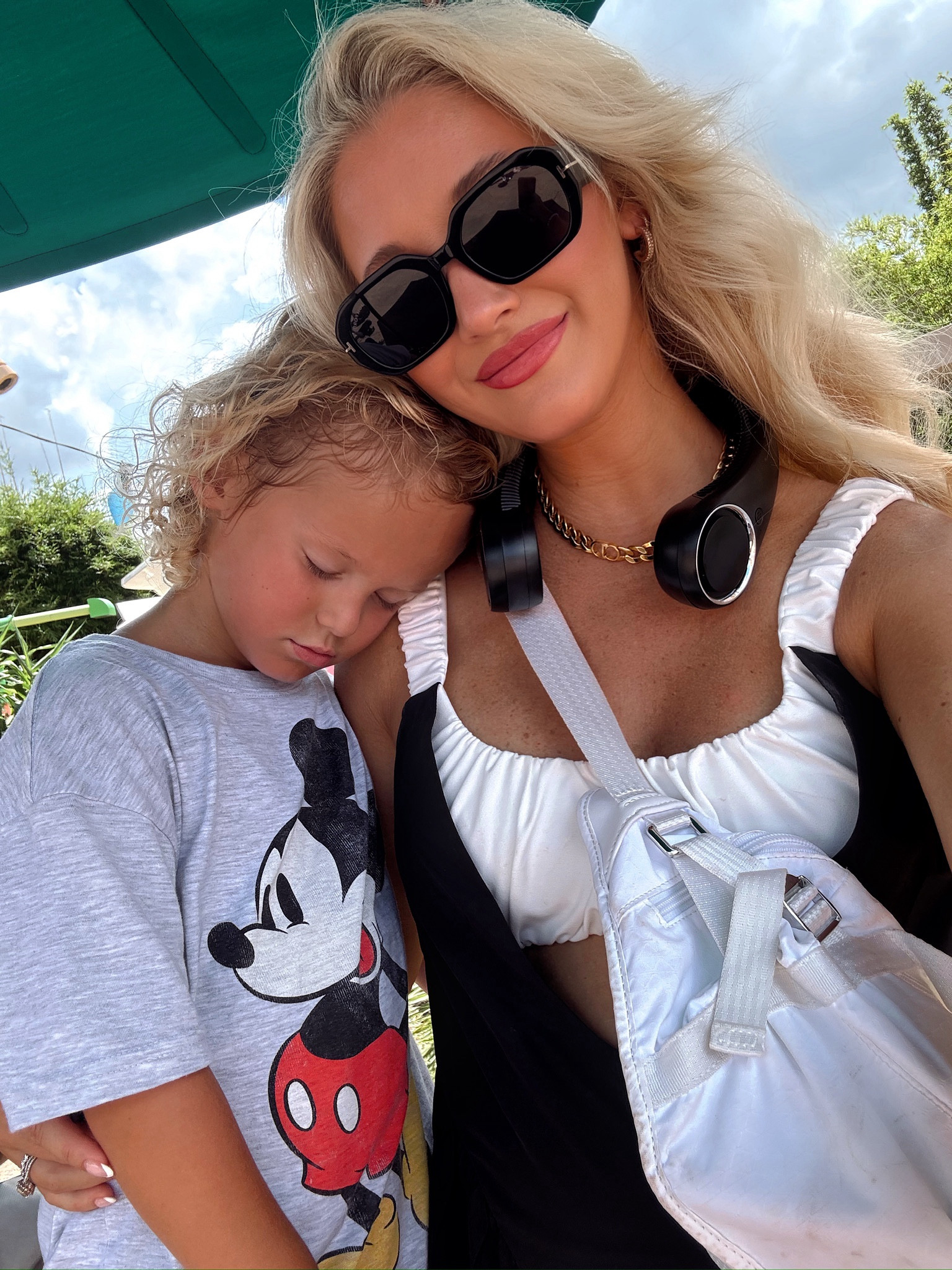 free people movement color block dress + shorts set / little boy heather gray Mickey Mouse tee / kids high top Vans / red Gazelle Adidas 

#LTKFindsUnder50 #LTKKids #LTKStyleTip