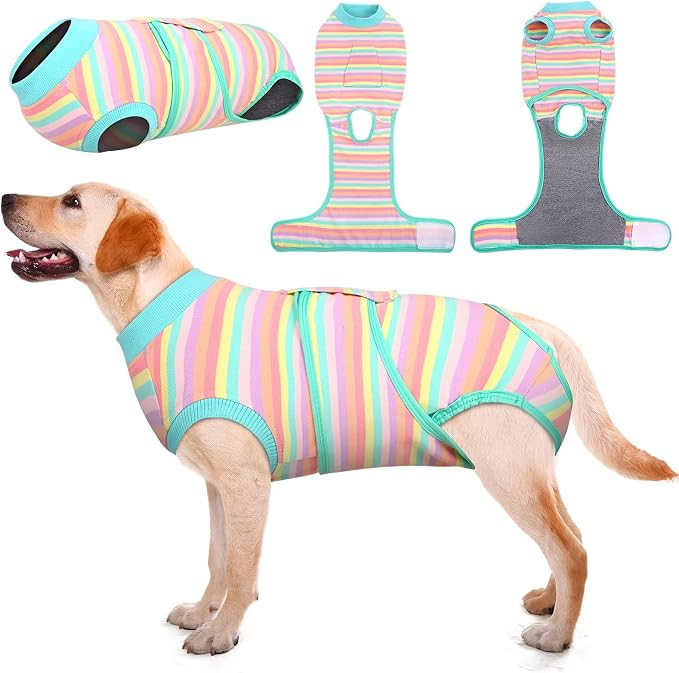Kuoser Recovery Suit for Dogs Cats, Soft Dog Surgery Suit Female Male Spay | Professional Dog One... | Amazon (US)