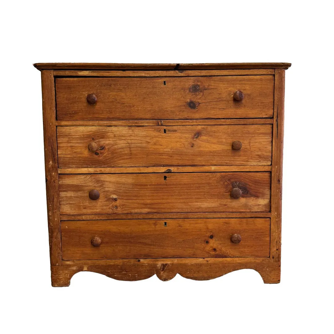 Vintage Farmhouse 4 Drawer Dresser 39 - Etsy | Etsy (US)