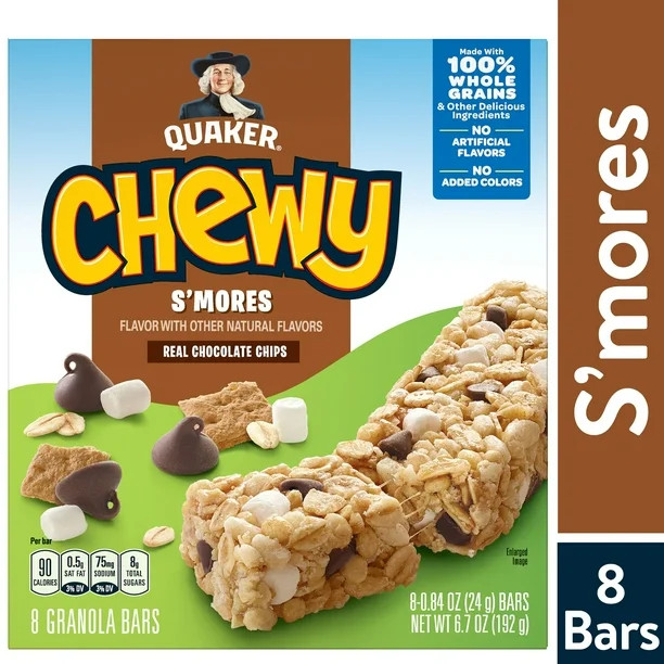 Quaker Chewy S'mores 8ct | Walmart (US)