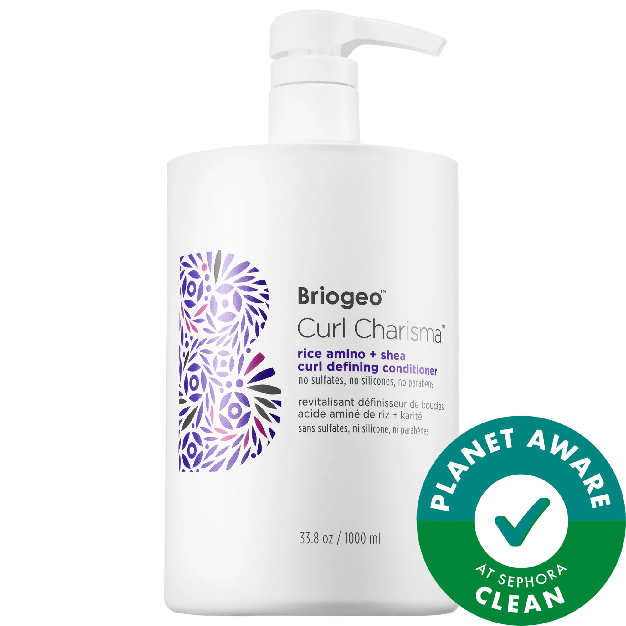 Briogeo Curl Charisma Rice Amino + Shea Curl Defining Conditioner 33.8 oz/ 1000 mL | Sephora (US)