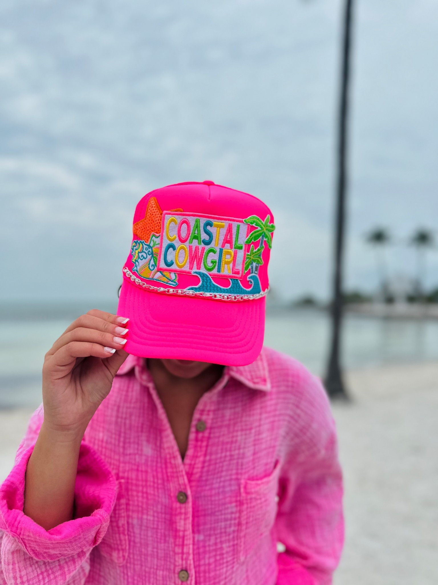 I love a cute trucker hat! I have linked a similar one here 🌴🤠