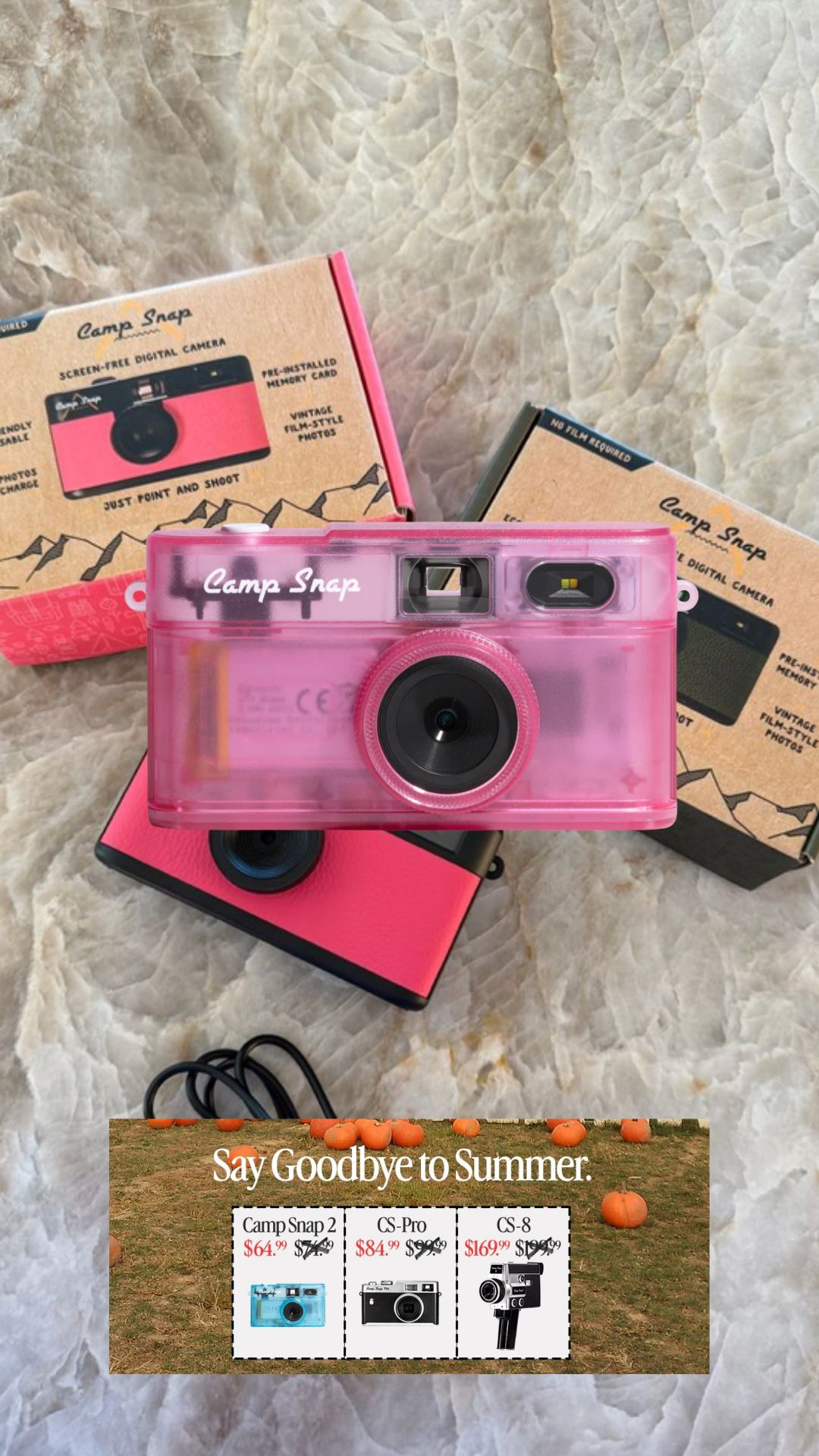 Our family is obsessed with our camp snaps! It’s perfect to let the kids play with too and takes the cutest pictures!