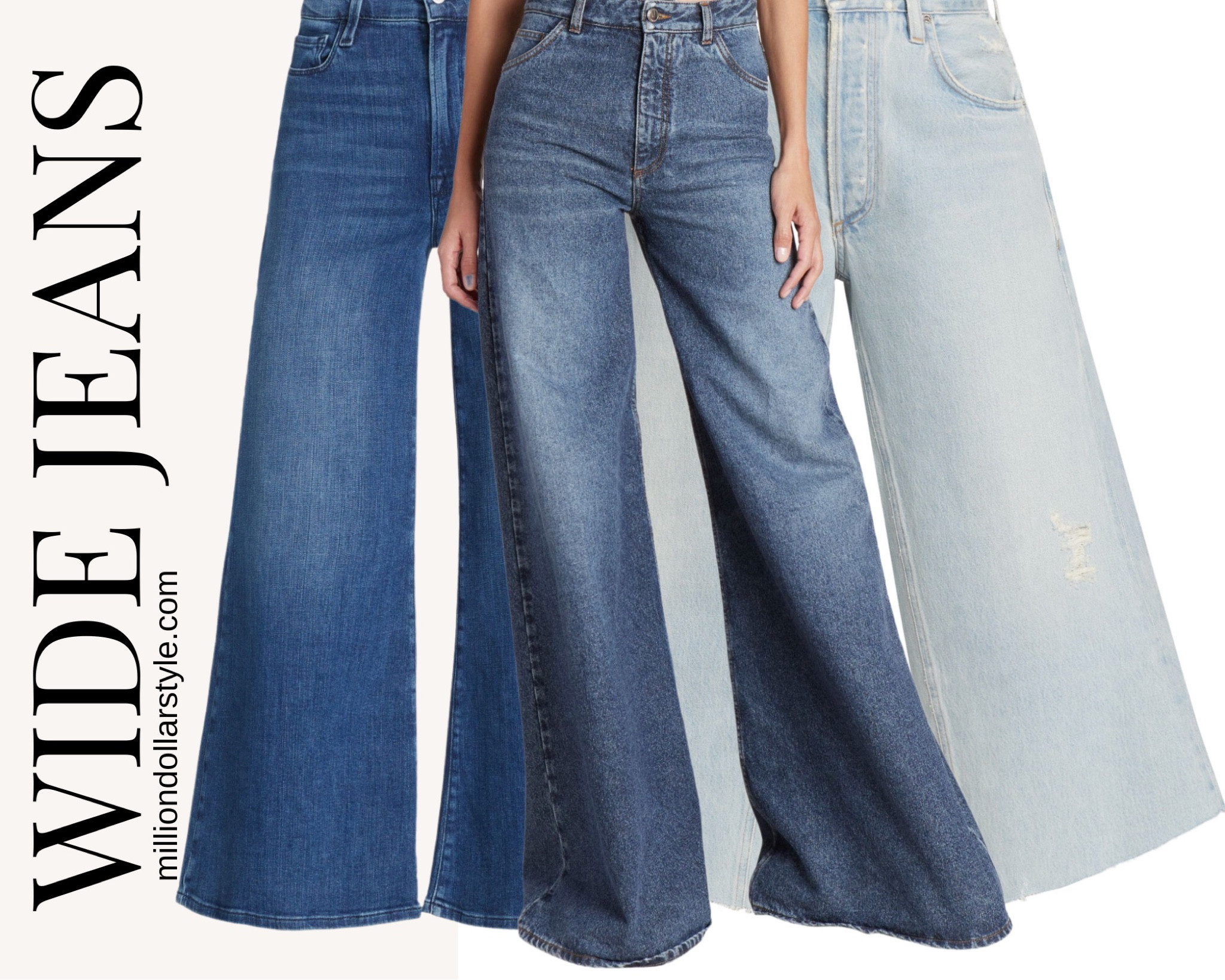 One of Top 5 Denim Styles this season: Wide Denim Jeans!

#LTKstyletip #LTKfit #LTKFind