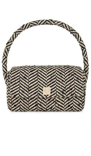 Nico Bag in Cream & Black Fishbone | Revolve Clothing (Global)