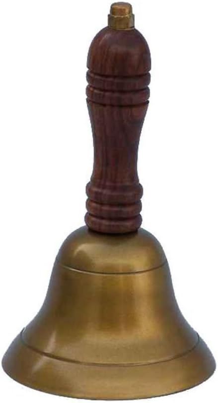 Hampton Nautical Bl-2016-AN Antique Hand 7"-Nautical Brass Bells, 7" | Amazon (US)