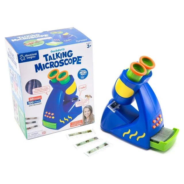 Educational Insights GeoSafari Jr. Talking Microscope STEM & Science Toy, Ages 3+ | Walmart (US)