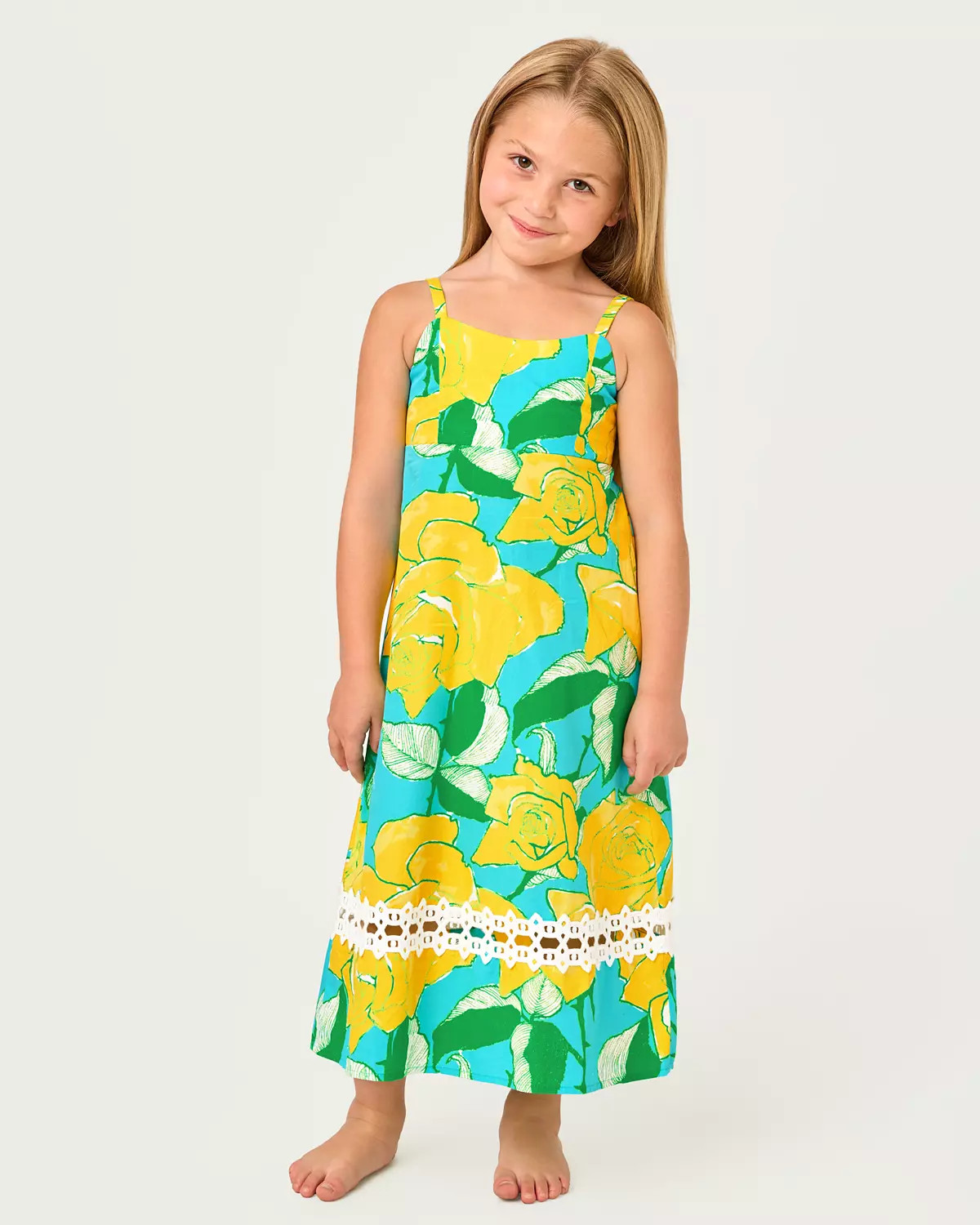 Girls Mini Haliey Midi Dress | Lilly Pulitzer