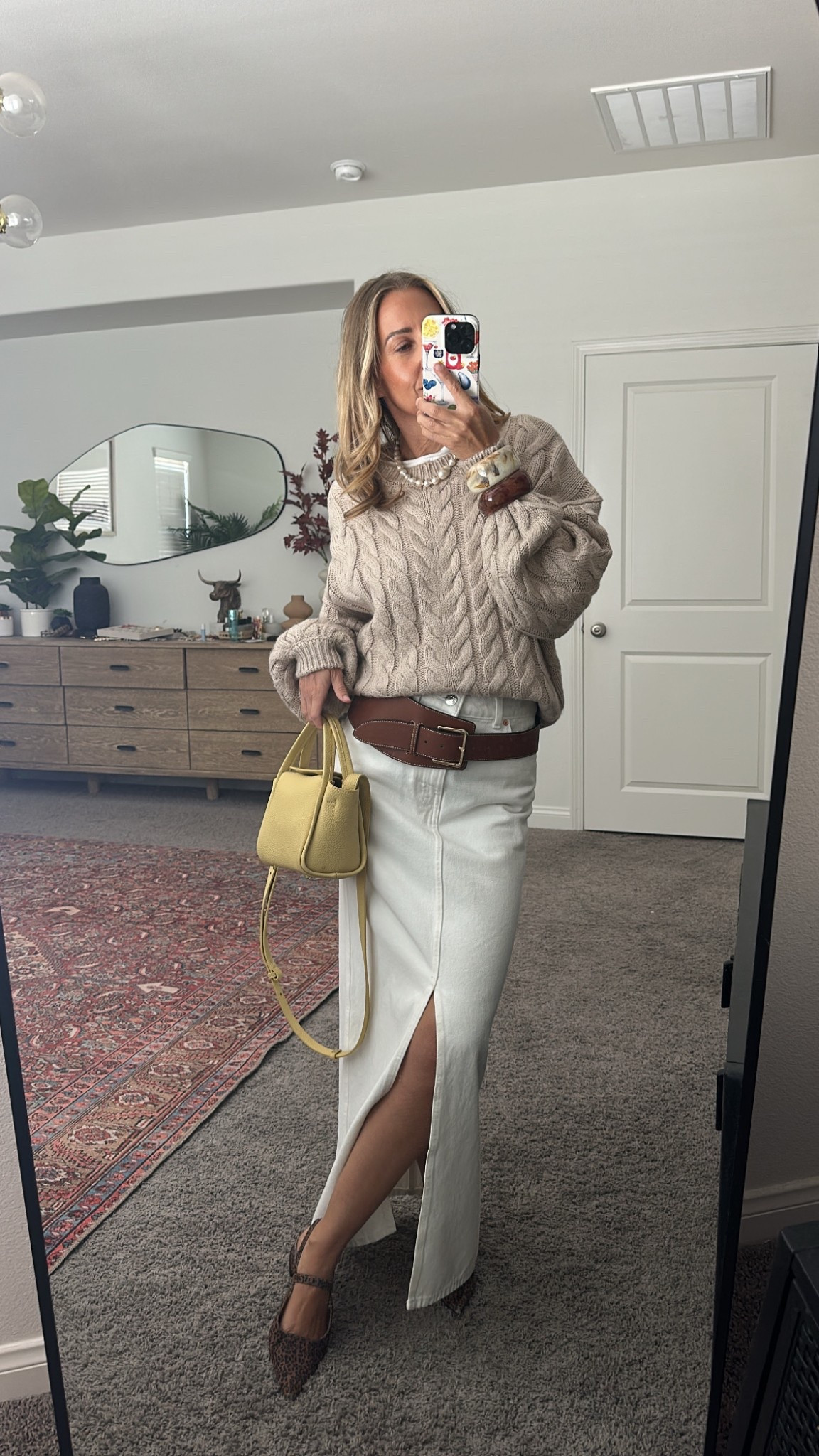 Todays outfit
Amazon sweater size small
Old skirt so linked similar
Casual neutral spring outfit idea


#LTKOver40 #LTKSaleAlert #LTKFindsUnder50