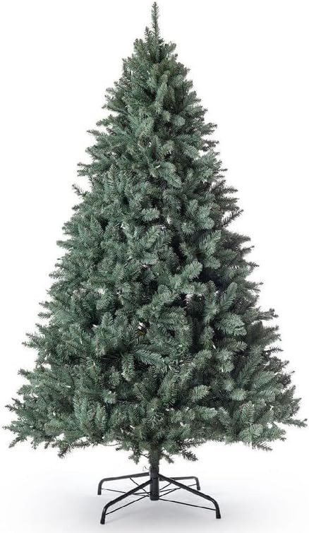 KING OF CHRISTMAS 7ft Blue Spruce Artificial Christmas Tree Unlit, Tribeca Blue Spruce Xmas Tree ... | Amazon (US)