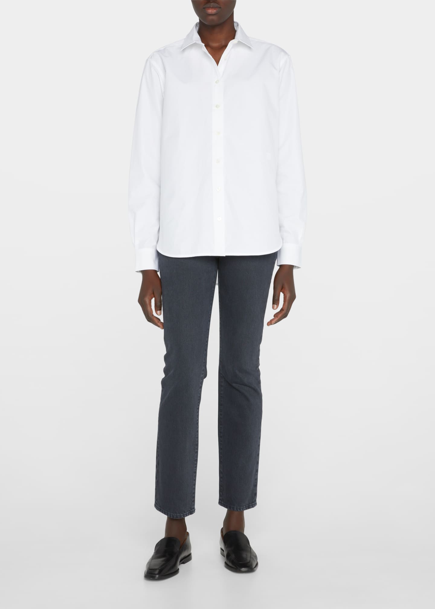 Signature Cotton Button-Down Shirt | Bergdorf Goodman