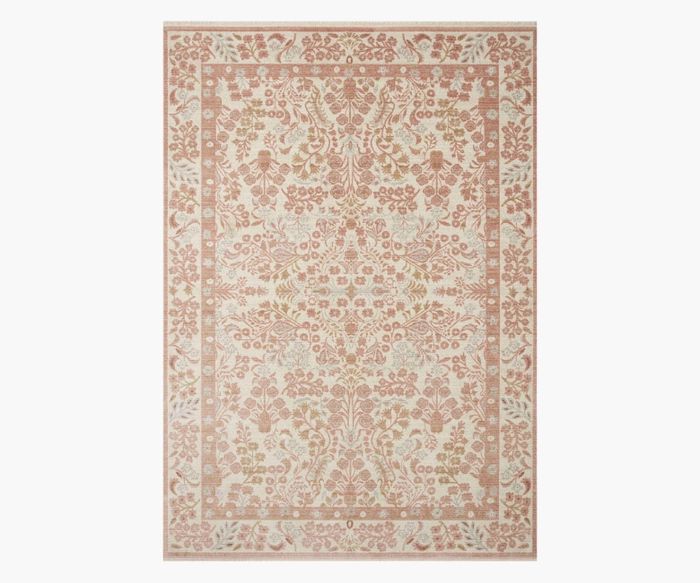 Lotte Blush Power-Loomed Rug | Rifle Paper Co.