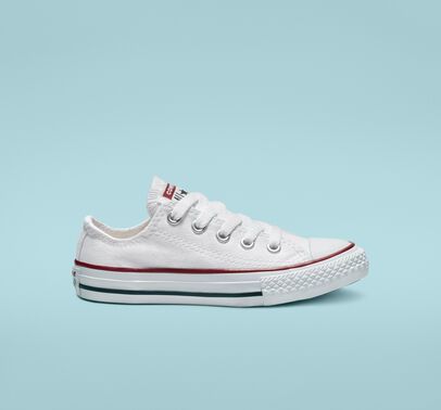 Chuck Taylor All Star Optical White Low Top Little Kids' Shoe | Converse (US)