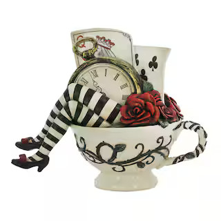 7.5" Wonderland Tea Cup with Legs Tabletop Décor by Ashland® | Michaels | Michaels Stores