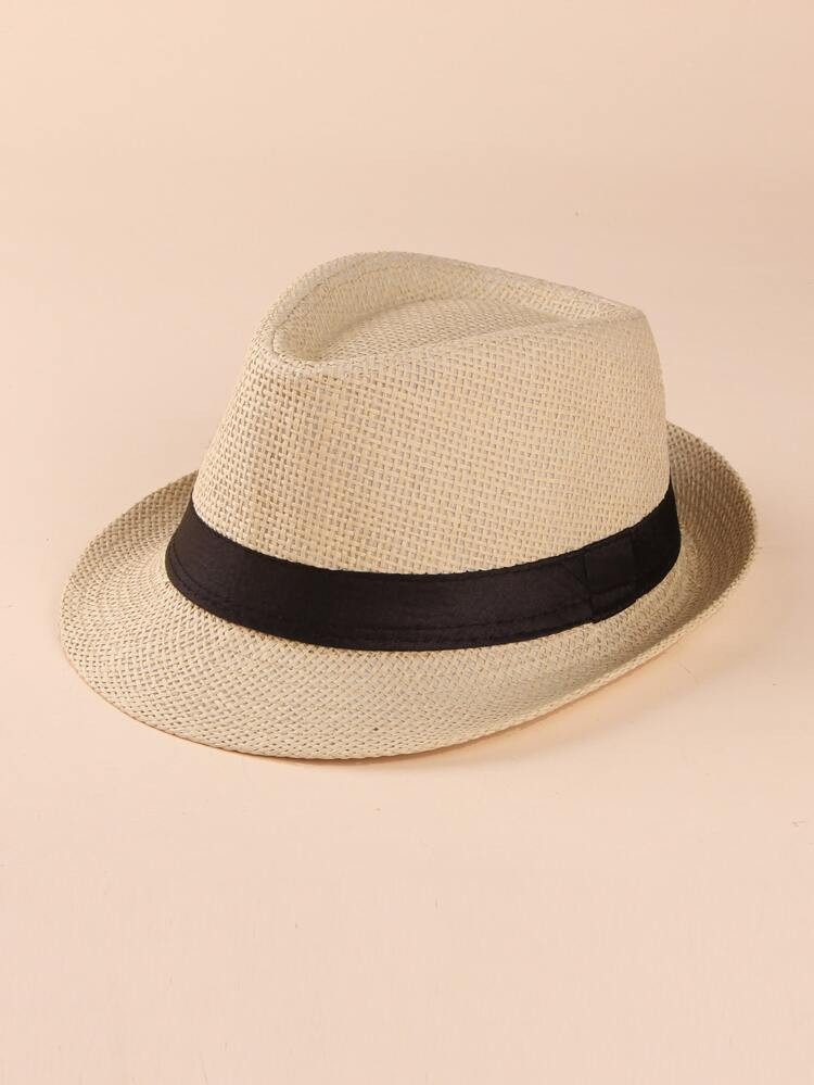 Toddler Kids Two Tone Fedora Hat | SHEIN