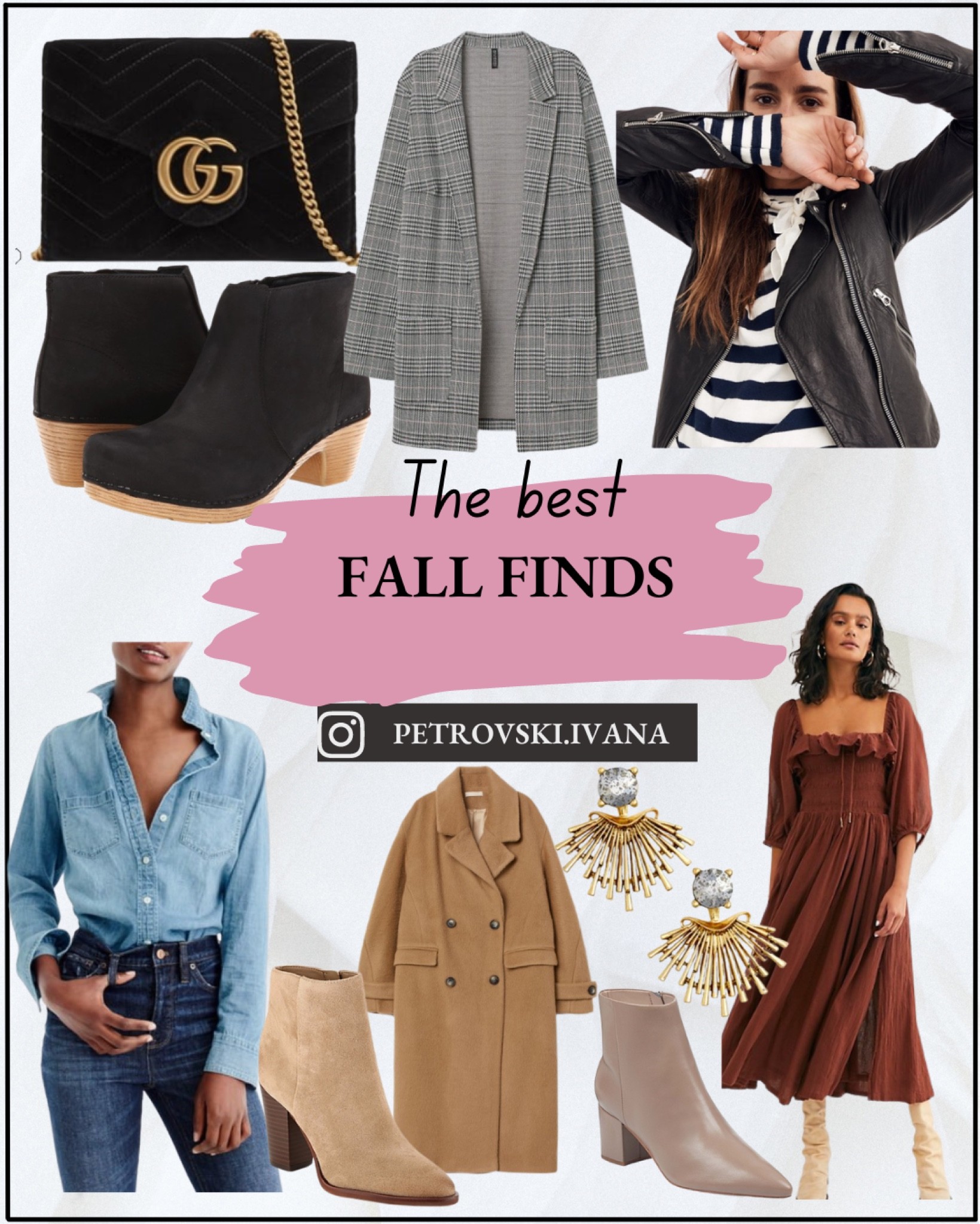 Shop the most trending fall outfit inspirations to rock this fall/winter season! 
#falloutfits #ltkfalloutfit #ltkcoat #ltkbag #shoes #falldress #blackleatherjacket #goldearrings @shop.LTK 

#LTKU #LTKstyletip #LTKSeasonal