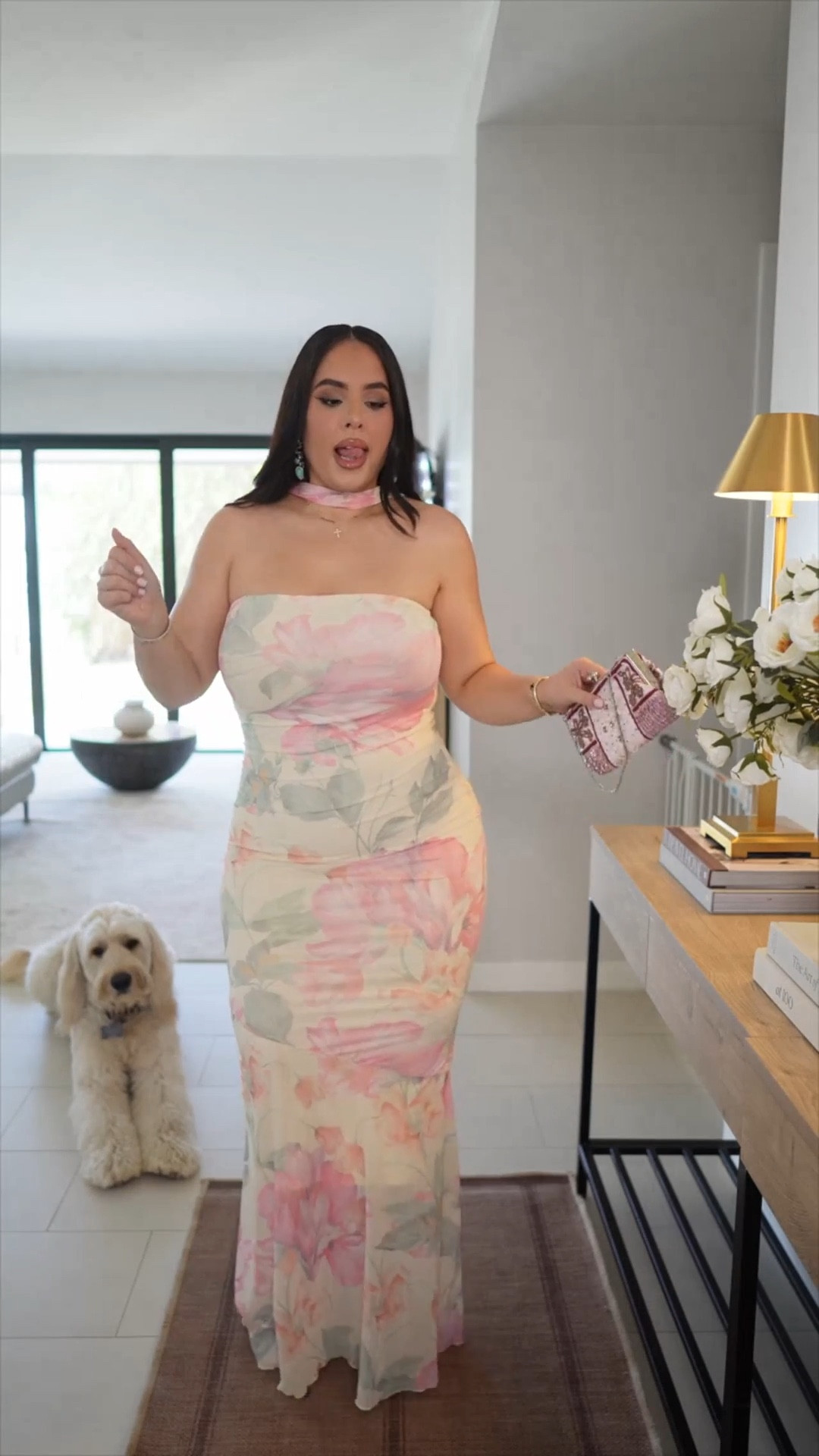 This spring dress! Wearing size L 



#LTKSeasonal #LTKootd #LTKMidsize