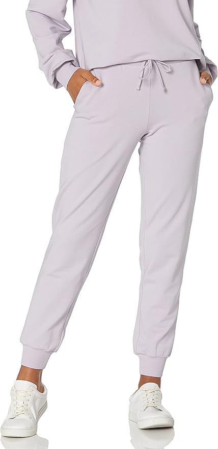 The Drop Women's Grace Supersoft Stretch Rib Cuff Jogger | Amazon (US)