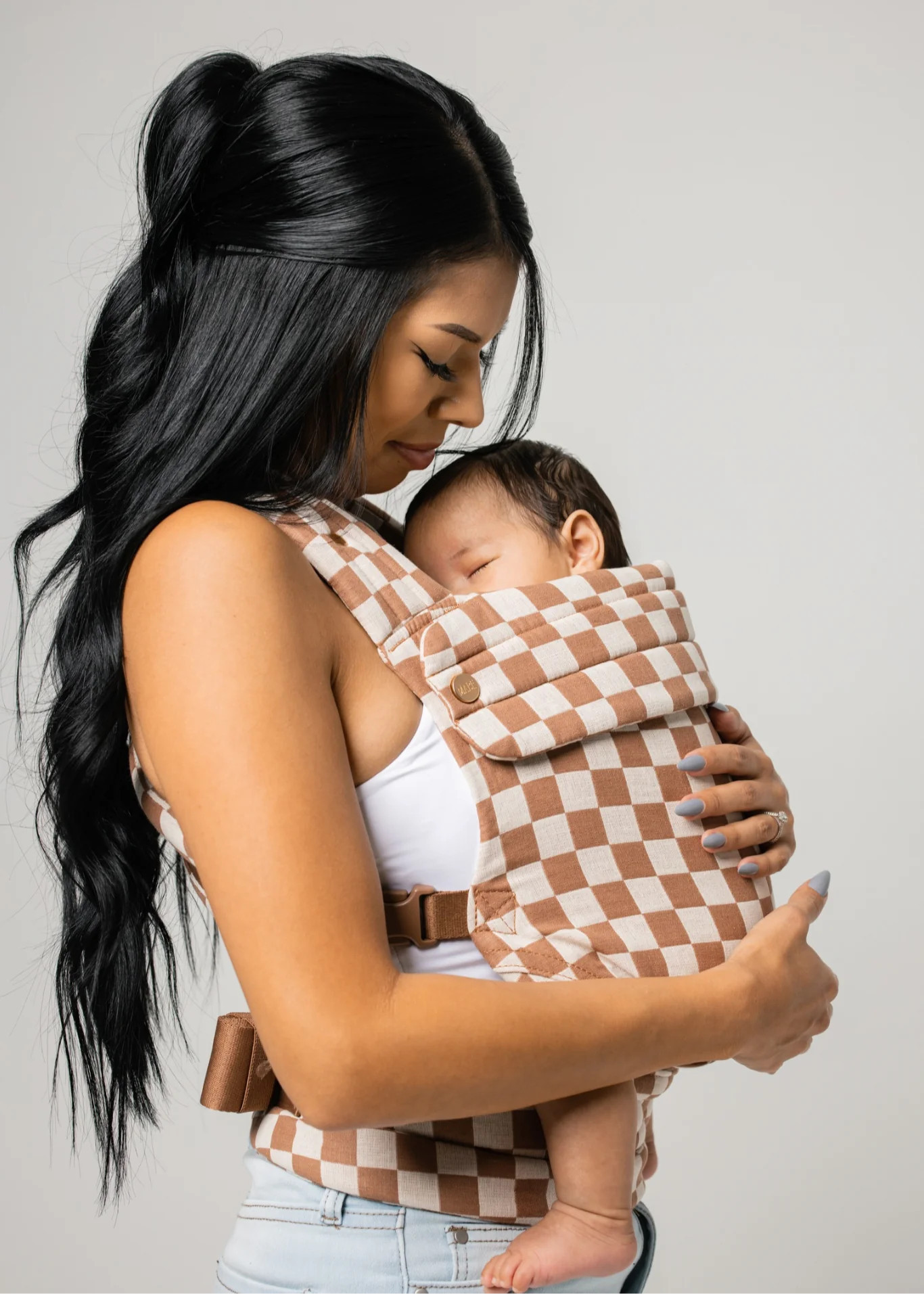 PREORDER-The Monarch Carrier - Mocha Check (estimated to ship by June 20th) | Mabē
