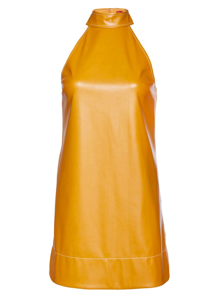 Sicily Faux Leather Shift Dress | Saks Fifth Avenue