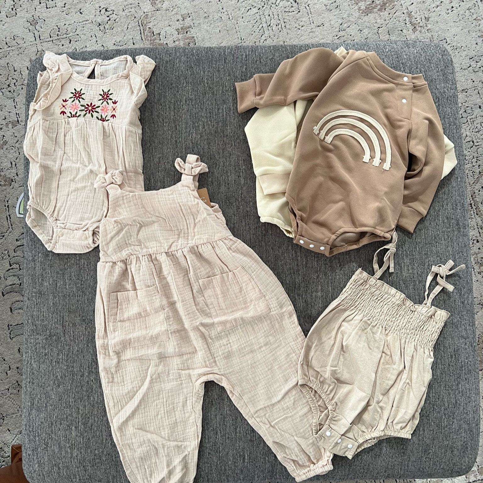 Shein Neutral Boho Baby Haul 😍 Bought these for my friend who’s having her first girl!! Ugh this makes me want another baby, aren’t these so cute!! 

#LTKBaby #LTKStyleTip #LTKFamily