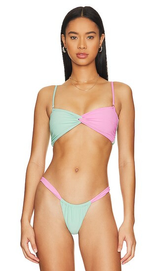 Juno Top in Pastel Macaron Colorblock | Revolve Clothing (Global)