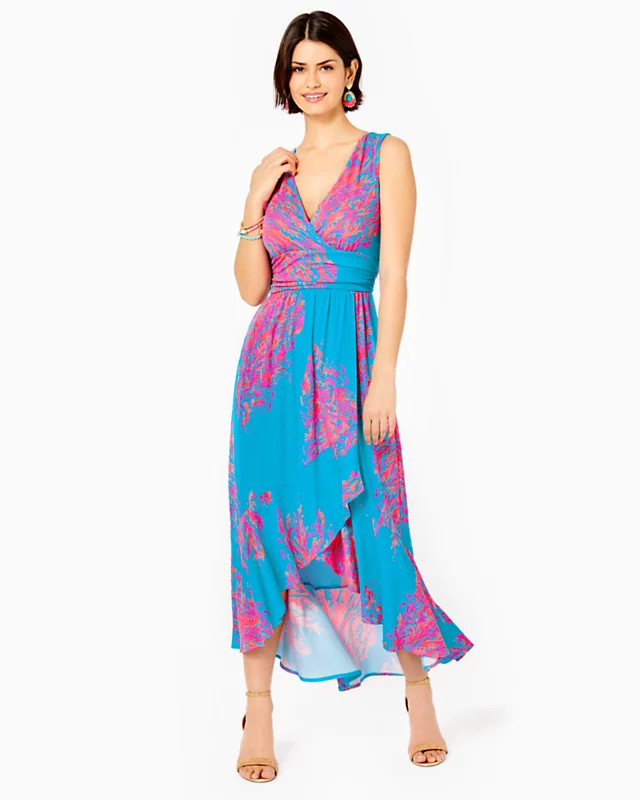 Moana Wrap Maxi Dress | Lilly Pulitzer