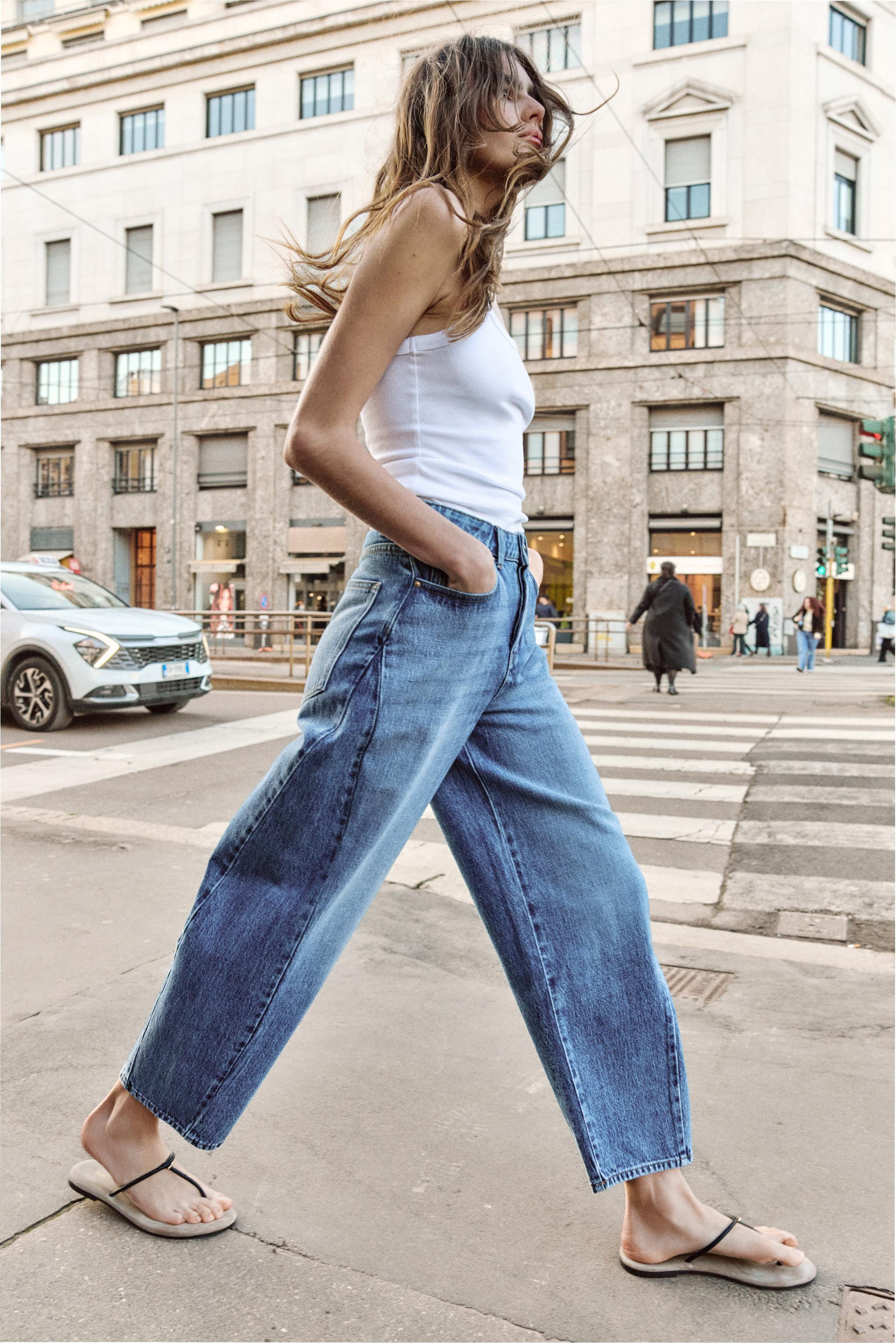 STRAPPY SLIDE SANDALS | Zara US