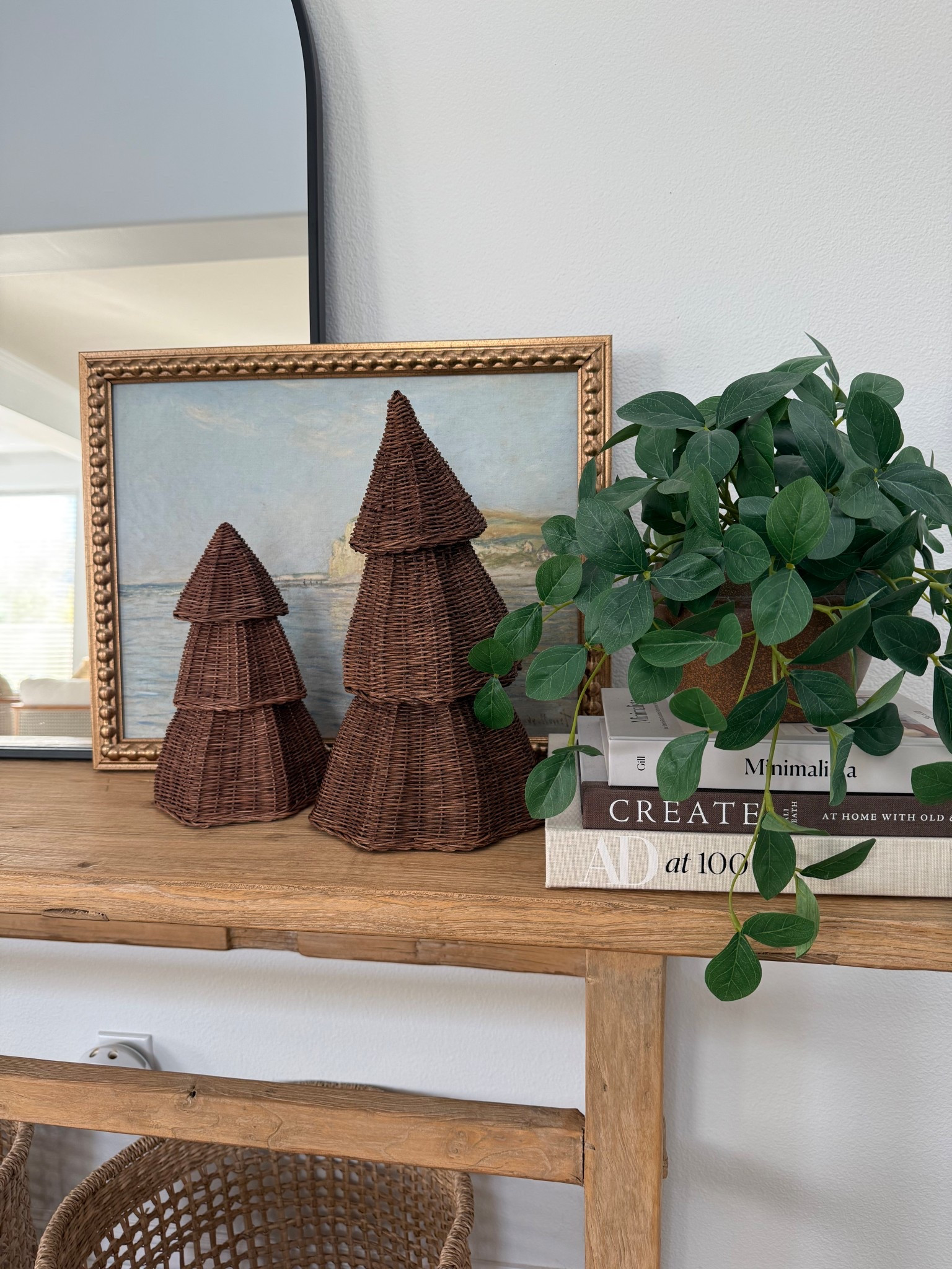 Obsessed with these rattan trees 😍

#LTKFindsUnder50 #LTKHome #LTKHoliday