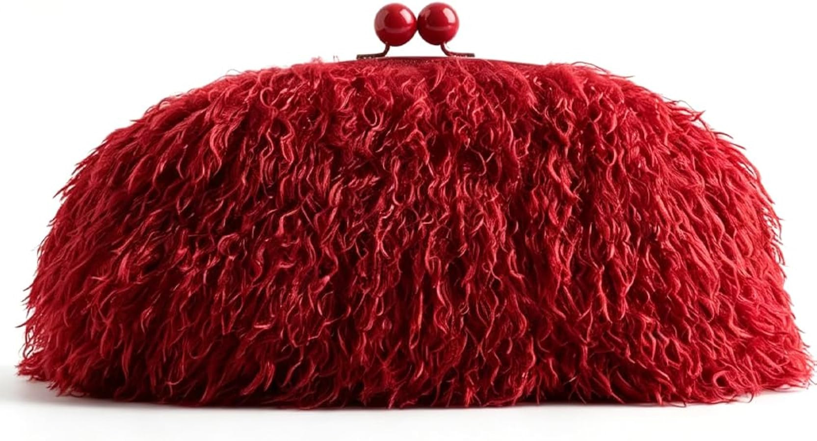 CUXVA Sequin Beaded Evening Clutch Dumpling Evening Purse with Chain for Party Wedding Prom | Amazon (US)