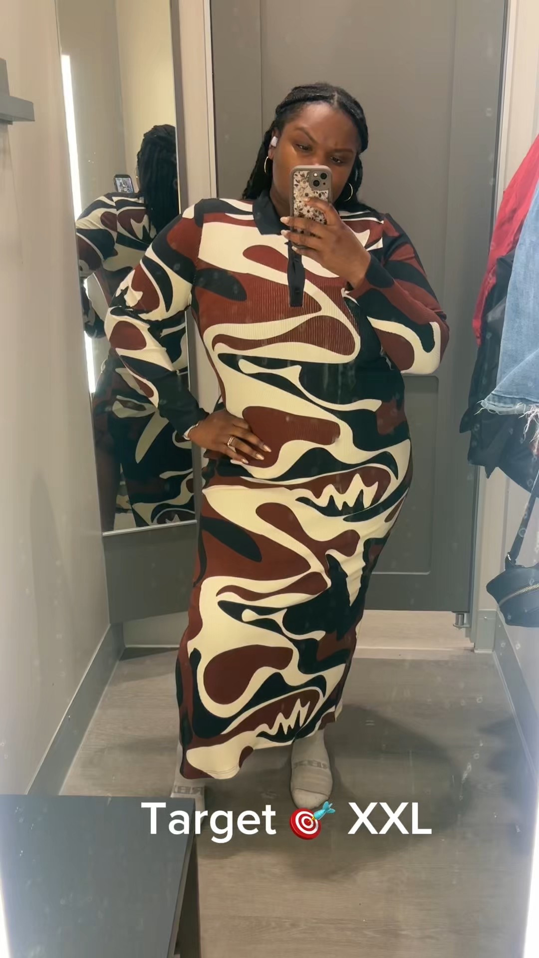 Black History Month Maxi Dress + Plus Size Try On 🖤✨

Obsessed with this Black History Month Long-Sleeve Maxi Dress from Target — and yes, I sized up to XXL for a flattering plus-size fit! 😍 The brown abstract pattern and turnover collar make it so unique and eye-catching for celebrating style and culture this season.  ￼

This dress is perfect for everything from casual outings to community events — stretchy knit fabric gives comfort + confidence, and the maxi silhouette flatters curves without clinging. 💃🏽💫  ￼

📏 Wearing XXL — great plus size friendly fit
🛍 Linked in LTK
🖤 Celebrate Black History Month in style


#LTKWorkwear #LTKSaleAlert #LTKPlusSize