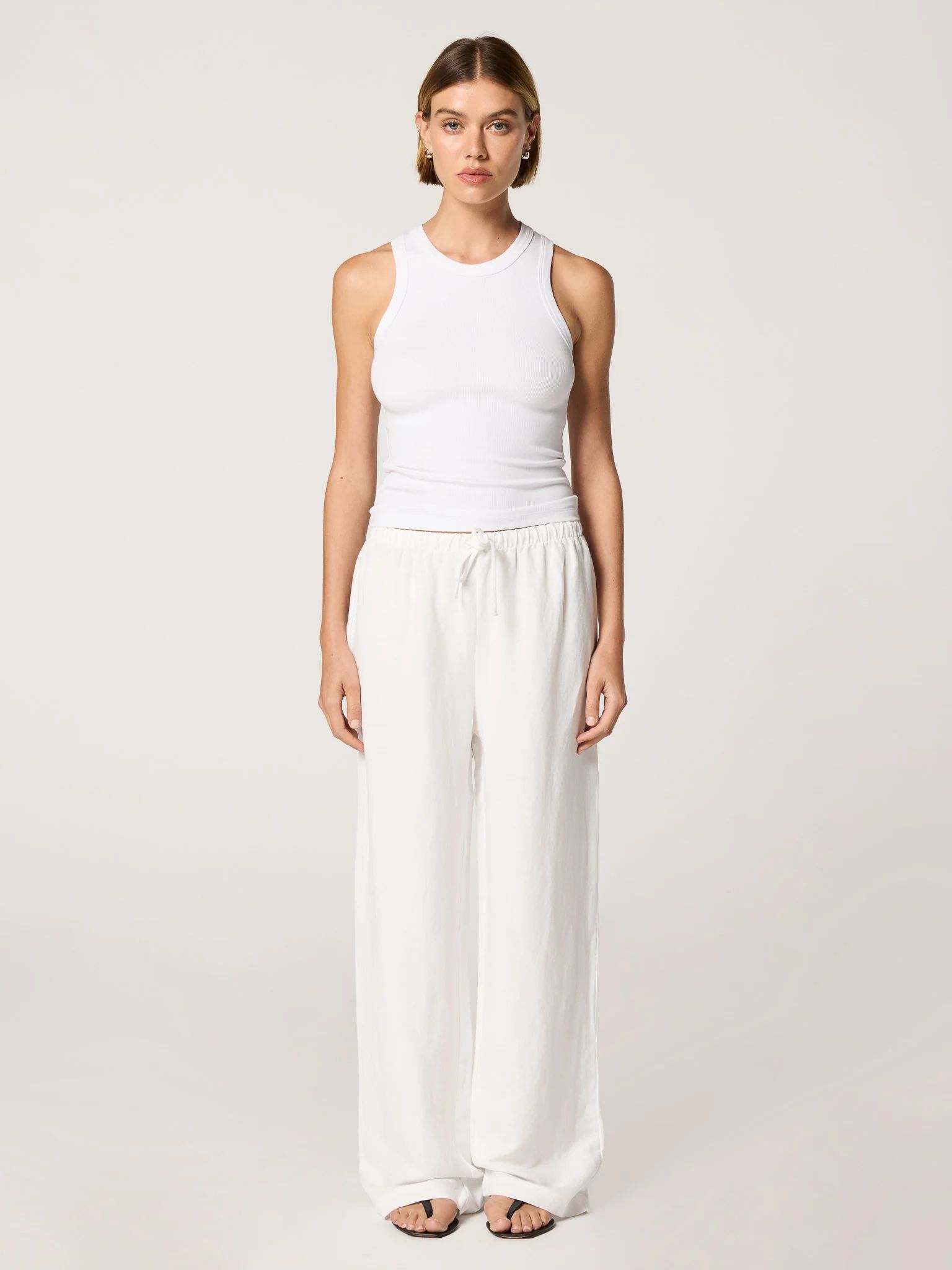 MECAH PANT / WHITE | CLYQUE